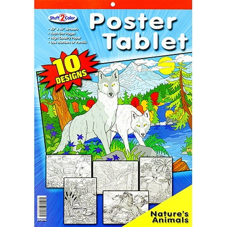 Line Art Table, 10" x 14", 10 Designs/pkg