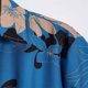 thumbnail image 2 of Camisas De Vestir Para Hombre Camisa informal a rayas con solapa holgada y estampado de color para hombre (Blue, L), 2 of 7