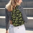 thumbnail image 5 of Fotbe Light Green Excavator Mochila de Lona con Estampado, Mochila Duradera, Mochila Versátil de Alta Calidad, Mochila Compacta Vintage-Small, 5 of 5