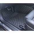 thumbnail image 4 of Custom Fit All Weather Heavy Duty Full Coverage Floor Mat Floor Protection [Front and Rear] for 2019 2020 2021 2022 Mercedes Benz A Class A220 A220 4Matic - Black Single Layer, 4 of 4