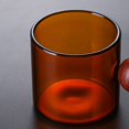 thumbnail image 3 of Glass Coffee Mugs with Wooden Handle Insulated Coffee Cups Glass 120ml, 3 of 6