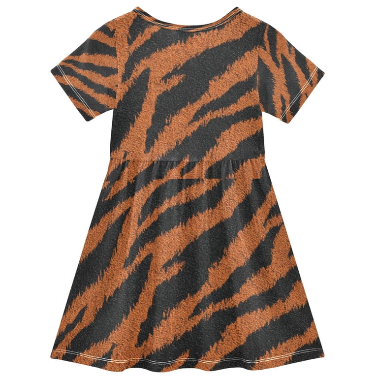 short tiger dress Bare Instincts Tiger Print Mini Dress
