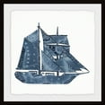 thumbnail image 2 of Marmont Hill Mh-Julncst-66-Bfpfl-32 32" X 32" "Blue Sailboat" Framed Giclee Painting On, 2 of 6