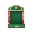 thumbnail image 1 of Mini nicho budista para decoración de escritorio, Festival de Primavera, estilo chino Feng Shui Verde, 1 of 9