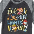 thumbnail image 3 of Paw Patrol - Pup Pup Lights Up - Toddler And Youth Raglan Graphic T-Shirt, 3 of 5