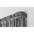 thumbnail image 6 of (3 pack) Mainstays 3/4" Diameter Pewter Room Darkening Wrap Around Curtain Rod, 30"-84”, 6 of 8