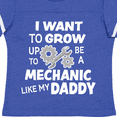 thumbnail image 4 of Inktastic I Want To Grow up To Be a Mechanic Like My Daddy Boys or Girls Toddler T-Shirt, 4 of 5