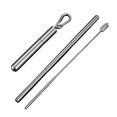 thumbnail image 3 of Sustainable Drinkware Retractable Straws Made of Premium Stainless Steel, 3 of 6