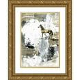 thumbnail image 1 of Ogren, Sarah 18x24 Gold Ornate Wood Framed with Double Matting Museum Art Print Titled - Blonde Horse, 1 of 4