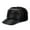 Black, variant on Adjustable Size Men Genuine Leather Hat Autumn Winter Warm Hats For Men Flat Cap ,Fashion