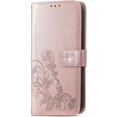 thumbnail image 2 of Wallet Phone Case for Samsung Galaxy A13 4G (Not fit 5G), PU+TPU Leather Flip Kickstand Case with Magnetic Clasp and Cash Card Slots Holder Cover for Samsung Galaxy A13 4G SYC Rose Gold, 2 of 8