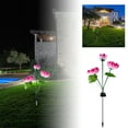 thumbnail image 2 of SHAGUOZHOU Corner Light Fixture Ceiling Light for Headlamp Solar LED Flower Outdoor Garden Lights IP65 Decorations For Yard Patio & Walkways, 2 of 6