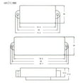 thumbnail image 2 of MERIGLARE 2 Pcs Guitare Électrique Basse Pickup Haute Précision, 2 of 8