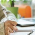 thumbnail image 2 of simhoa White Rhinestone Pens - Capactive Touch Screen with Ballpoint Writing Pen, 2 of 8