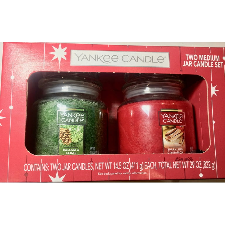 Yankee Candle XMAS Geschenkset 2x Medium Jar Unwrap the Magic