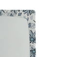 thumbnail image 3 of Ambesonne Blue Floral Fitted Sheet, Pastel Summer Flowers, King Size, Pale Blue Off White, 3 of 5