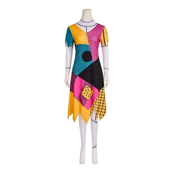 Women's Sexy Sally Jumpsuit Halloween Dress Women Girl Halloween Dress Inspired by Nightmare