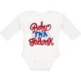 thumbnail image 3 of Inktastic Baby Im a Firework Hand Lettered Boys or Girls Long Sleeve Baby Bodysuit, 3 of 5