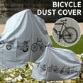 thumbnail image 2 of Miyuadkai Protective Cover Clearance Universal Outdoor Bike Cover Cycle Rain Dust Storage 1Pcs Clear, 2 of 5