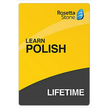 Rosetta Stone: Learn Polish with Lifetime Access on iOS, Android, PC, and Mac [Activation Code by Email]