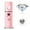 Pink, variant on Nano Facial Steamer Mist Spray Eyelash Extensions Cleaning Pores Water SPA Moisturizing Hydrating Face Sprayer USB Rechargeable Mini Beauty Device - Summer gives you cool (White)