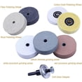 thumbnail image 4 of Buffing Polishing Wheel Kit 3 Inch,for Bench Buffer/Bench Grinder,Buffing Wheel Hole 3/8 Inch,Drill, 4 of 5