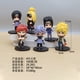 thumbnail image 1 of Figura modelo de moda Fire Ninja Q, muñeco Kakashi Sasuke Gaara gashapon, adornos de decoración de escritorio, 1 of 5