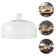 thumbnail image 4 of QUMONIN Glass Cake Dome with Serving Tray 22.5cm Butter Dish for Kitchen Table and Dining Room Use, 4 of 8