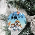 thumbnail image 3 of Best Havanese Dad Ever Happy Father's Day Ceramic Round Ornament Havanese Dog Lover Gifts Idea Home Tree Decor - 02006, 3 of 5