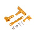 thumbnail image 2 of guohui RC Car Steering Assembly Metal Upgrade Kit for Wltoys 1/10 104009 1/12 12401 Gold, 2 of 9