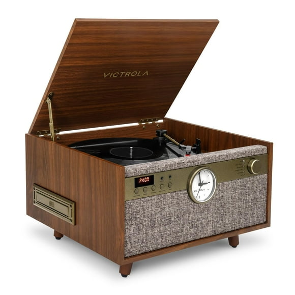 Tocadiscos de vinilo 6 en 1 y centro de música Victrola Century
