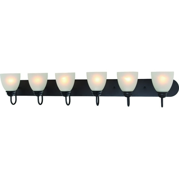 Volume Lighting  Mari 6-Light Indoor Antique Bronze Bath or Vanity