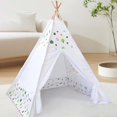 thumbnail image 1 of Tienda tipi para niños perfke tipi indio portátil 110x110x140 cm, 1 of 9