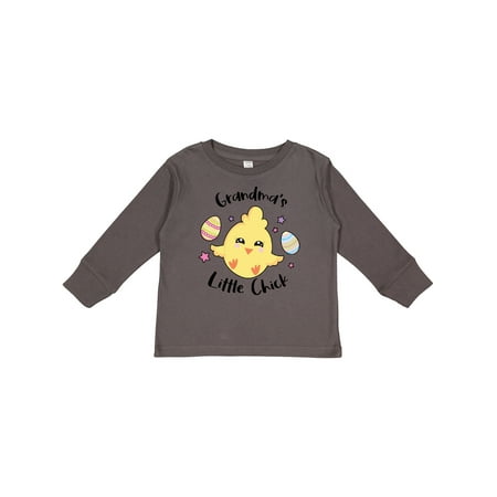 

Inktastic Happy Easter Grandma s Little Chick Gift Toddler Toddler Girl Long Sleeve T-Shirt