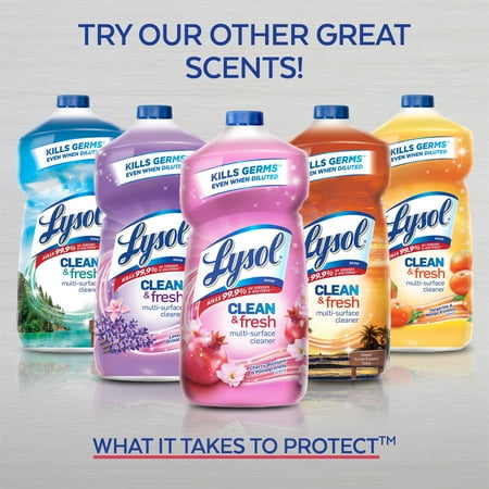 Lysol Clean & Fresh Multi-Surface Cleaner, Tangerine & Mango, 40oz