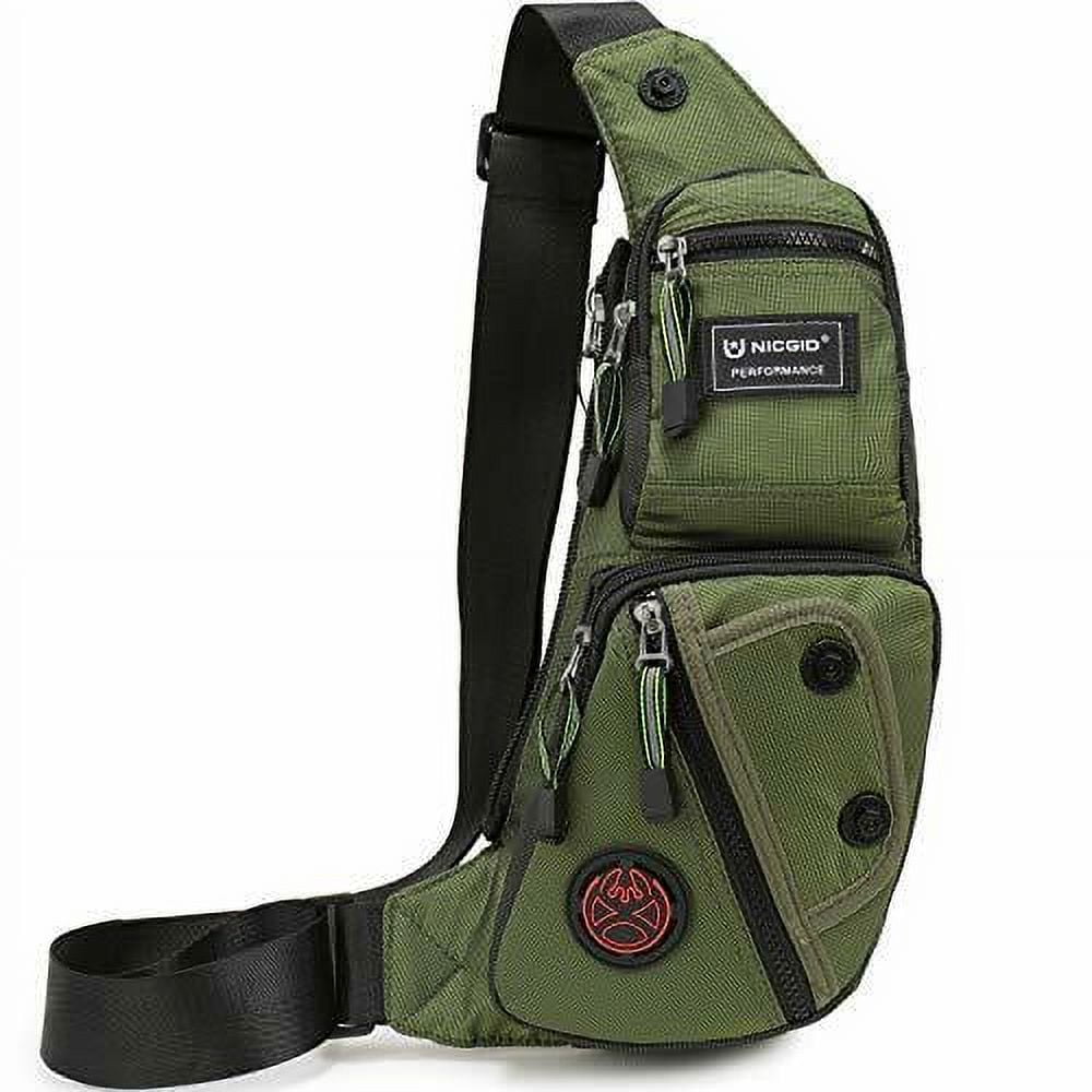 Nicgid Sling Bag Chest Shoulder Bag Fanny Pack Crossbody Bag Men s Walmart