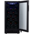 thumbnail image 5 of Edgestar Bwr301bl 15" Wide 25 Bottle Built-In Single Zone Wine Cooler - Black, 5 of 7