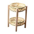 thumbnail image 5 of Baoblaze 2 Tier Storage Basket Fruit Rack, Decorative, Multifunctional, Detachable Bread A, 5 of 8