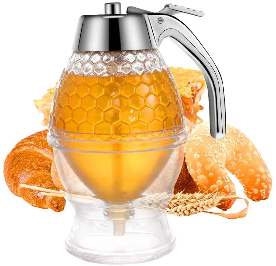 Honey Dispenser No Drip Acrylic Maple Syrup Dispenser Acrylic