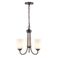 thumbnail image 3 of 9803-RBZ Millennium Lighting Ivey Lake - 3 Light Chandelier-15.5 Inch Tall and 15 Inch Wide     -Traditional Installation, 3 of 6