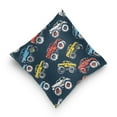 thumbnail image 5 of Cartoon Monster Trucks Comic Throw Pillow Covers Couch Pillowcases Decor for Bed Sofa 18" x 18", 5 of 7