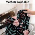 thumbnail image 5 of Pioneer Flower Floral Print Pattern Bathroom Rugs Mat, Non Slip Microfiber Bathroom Rug with Rubber Backing, Soft Mats for Bathroom Floor Tub Shower, 20"x32", 5 of 5