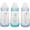MAM - Boys' 8-oz. Bottles, 3-Pack, BPA Free