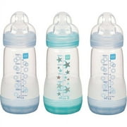 MAM - Boys' 8-oz. Bottles, 3-Pack, BPA Free