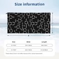 thumbnail image 4 of KLL Chemistry Formulas 1 Microfiber Beach Towel Fast Drying,Extra Large 27.5"x55" Sand Free Beach Towel Super Lightweight Towels, 4 of 5