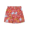 thumbnail image 5 of Dr. Seuss Grinch Cat in the Hat Men's Button Fly Boxer Lounge Shorts MF21607BX, 5 of 7