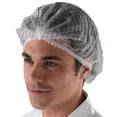 thumbnail image 1 of Capuchas desechables gorros de ducha Capuchas de enfermera de 18 pulgadas Capuchas de boina para bañarse cocinar 100 piezas Xemadio LN-1604, 1 of 3