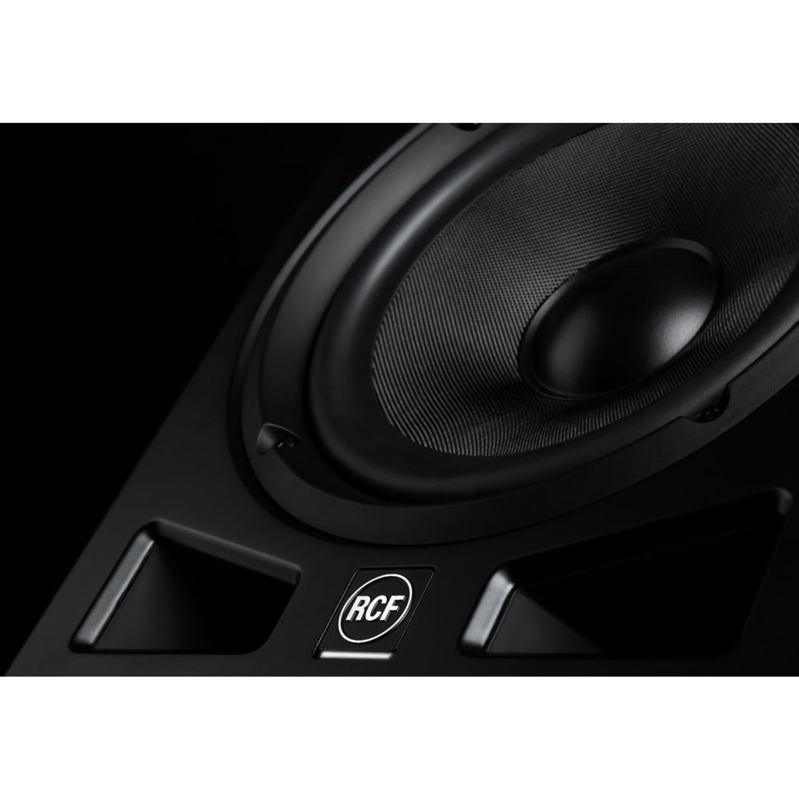 (2) RCF Ayra Six 6" Professional Active Two-Way Studio Monitors with Desktop Monitor Stands Package