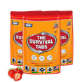 thumbnail image 1 of 6 days Emergency survival food tabs none-GMO gluten-free 25 years shelf life 24 Tabs Strawberry x 3 pouches, 1 of 2