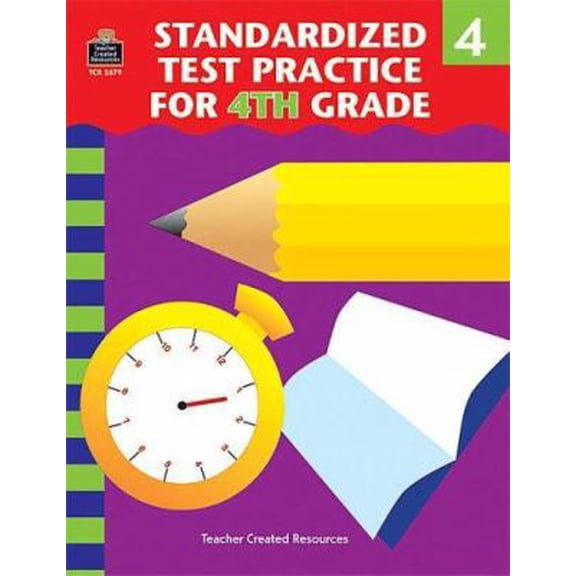 Pre-Owned Standardized Test Practice for 4th Grade (Paperback) 1576906795 9781576906798